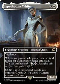 Apothecary White (Borderless) (1) [Ravnica: Clue Edition]