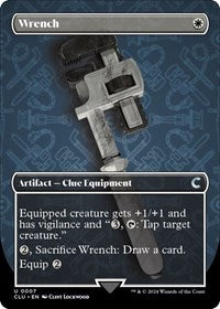 Wrench (Borderless) (7) [Ravnica: Clue Edition]