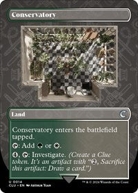Conservatory (Borderless) (14) [Ravnica: Clue Edition]