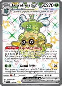 Forretress ex - 212/091 (212/091) [SV: Paldean Fates]