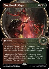 Worldsoul's Rage (Showcase) (316) [Murders at Karlov Manor]