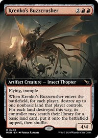 Krenko's Buzzcrusher (Extended Art) (405) [Murders at Karlov Manor]