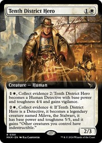 Tenth District Hero (Extended Art) (391) [Murders at Karlov Manor]