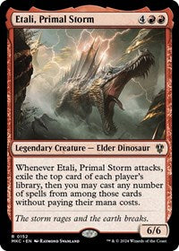Etali, Primal Storm (152) [Commander: Murders at Karlov Manor]
