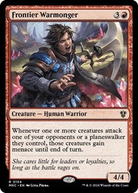 Frontier Warmonger (154) [Commander: Murders at Karlov Manor]