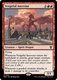 Vengeful Ancestor (163) [Commander: Murders at Karlov Manor]
