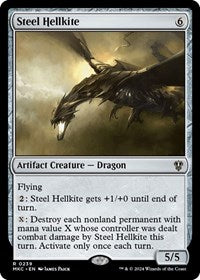 Steel Hellkite (239) [Commander: Murders at Karlov Manor]