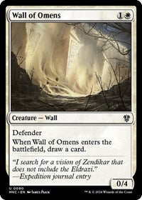 Wall of Omens (90) [Commander: Murders at Karlov Manor]