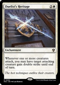 Duelist's Heritage (60) [Commander: Murders at Karlov Manor]