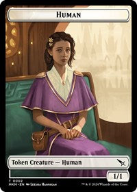Human // Soldier Double-Sided Token (2 // 3) [Commander: Murders at Karlov Manor]