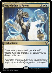 Knowledge is Power (42) [Commander: Murders at Karlov Manor]