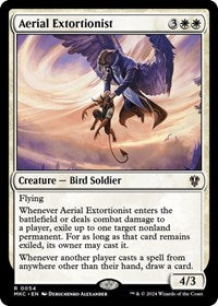 Aerial Extortionist (54) [Commander: Murders at Karlov Manor]
