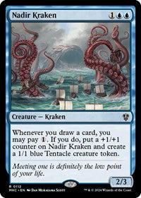 Nadir Kraken (112) [Commander: Murders at Karlov Manor]