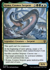 Koma, Cosmos Serpent (213) [Commander: Murders at Karlov Manor]