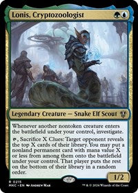 Lonis, Cryptozoologist (215) [Commander: Murders at Karlov Manor]