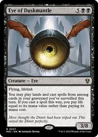 Eye of Duskmantle (27) [Commander: Murders at Karlov Manor]