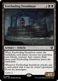 Foreboding Steamboat (28) [Commander: Murders at Karlov Manor]