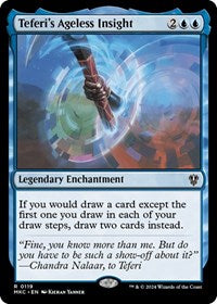 Teferi's Ageless Insight (119) [Commander: Murders at Karlov Manor]
