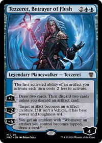 Tezzeret, Betrayer of Flesh (120) [Commander: Murders at Karlov Manor]