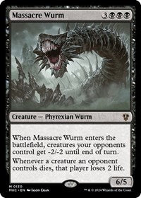 Massacre Wurm (130) [Commander: Murders at Karlov Manor]