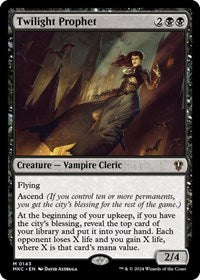Twilight Prophet (143) [Commander: Murders at Karlov Manor]