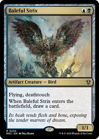 Baleful Strix (200) [Commander: Murders at Karlov Manor]