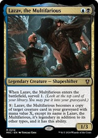 Lazav, the Multifarious (214) [Commander: Murders at Karlov Manor]