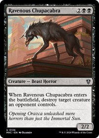 Ravenous Chupacabra (136) [Commander: Murders at Karlov Manor]