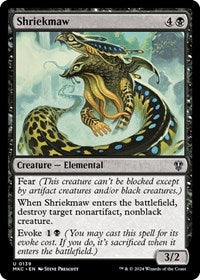 Shriekmaw (139) [Commander: Murders at Karlov Manor]