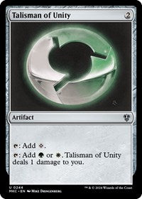 Talisman of Unity (244) [Commander: Murders at Karlov Manor]