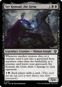 Syr Konrad, the Grim (141) [Commander: Murders at Karlov Manor]