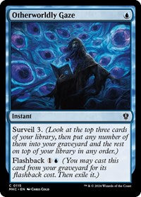 Otherworldly Gaze (115) [Commander: Murders at Karlov Manor]