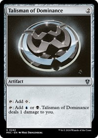 Talisman of Dominance (242) [Commander: Murders at Karlov Manor]