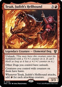 Tesak, Judith's Hellhound (36) [Commander: Murders at Karlov Manor]