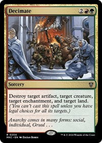 Decimate (204) [Commander: Murders at Karlov Manor]