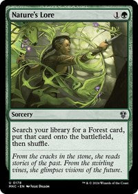 Nature's Lore (178) [Commander: Murders at Karlov Manor]
