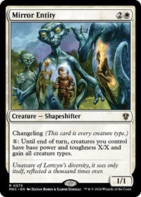 Mirror Entity (75) [Commander: Murders at Karlov Manor]
