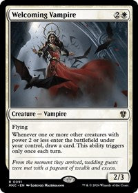 Welcoming Vampire (91) [Commander: Murders at Karlov Manor]