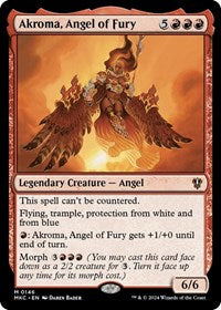 Akroma, Angel of Fury (146) [Commander: Murders at Karlov Manor]