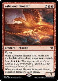 Ashcloud Phoenix (147) [Commander: Murders at Karlov Manor]