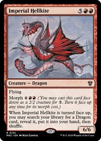 Imperial Hellkite (155) [Commander: Murders at Karlov Manor]