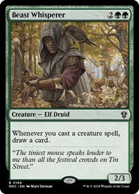 Beast Whisperer (166) [Commander: Murders at Karlov Manor]