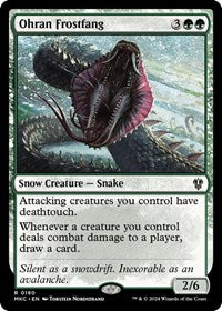 Ohran Frostfang (180) [Commander: Murders at Karlov Manor]