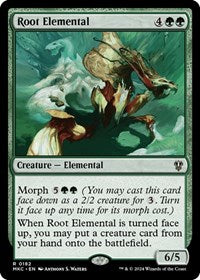 Root Elemental (182) [Commander: Murders at Karlov Manor]