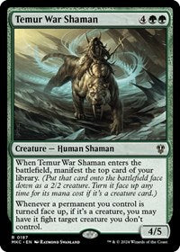 Temur War Shaman (187) [Commander: Murders at Karlov Manor]