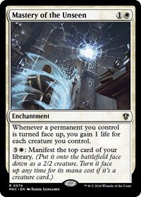 Mastery of the Unseen (74) [Commander: Murders at Karlov Manor]