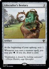 Lifecrafter's Bestiary (231) [Commander: Murders at Karlov Manor]