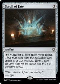 Scroll of Fate (235) [Commander: Murders at Karlov Manor]
