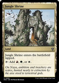 Jungle Shrine (268) [Commander: Murders at Karlov Manor]