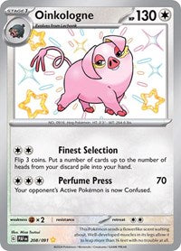 Oinkologne - 208/091 (208/091) [SV: Paldean Fates]
